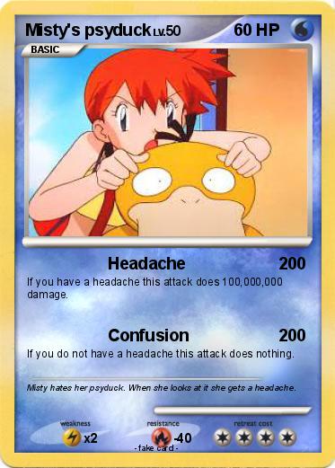 Pokemon Misty's psyduck