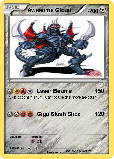 Pokemon Awesome Gigan
