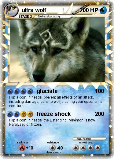 Pokemon ultra wolf