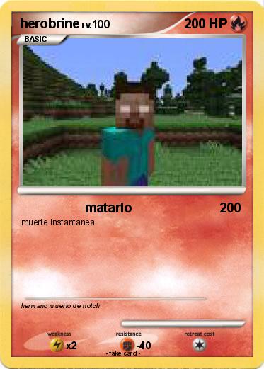 Pokemon herobrine