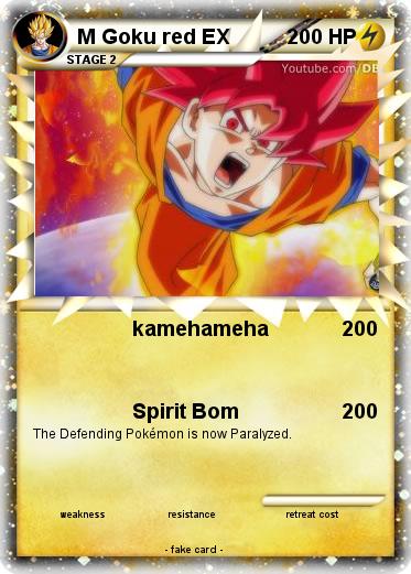 Pokemon M Goku red EX