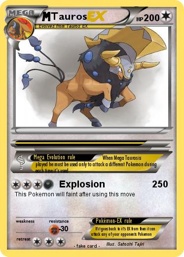 Pokemon Tauros