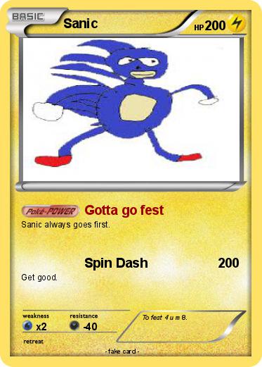 Pokemon Sanic
