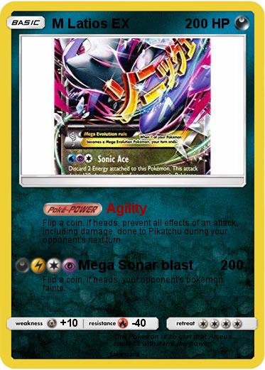 Pokemon M Latios EX