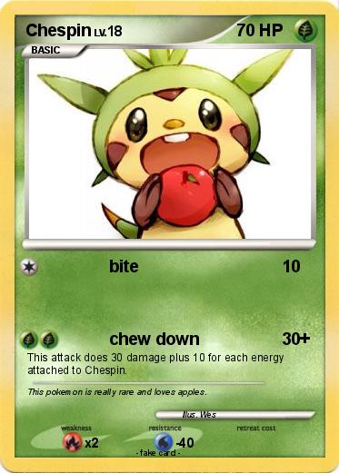 Pokemon Chespin