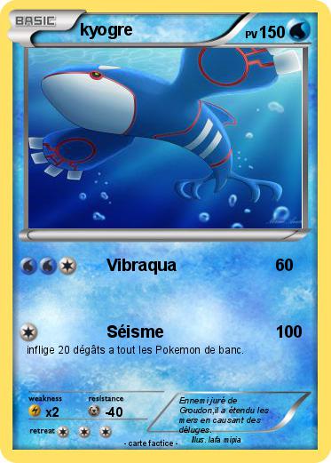 Pokemon kyogre