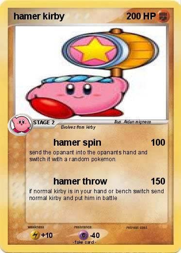 Pokemon hamer kirby
