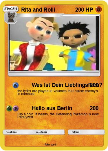 Pokemon Rita and Rolli