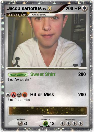 Pokemon Jacob sartorius