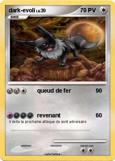 Pokemon dark-evoli