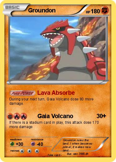 Pokemon Groundon