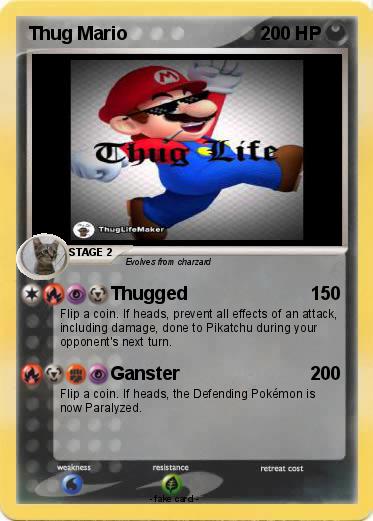Pokemon Thug Mario