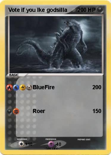 Pokemon Vote if you lke godsilla