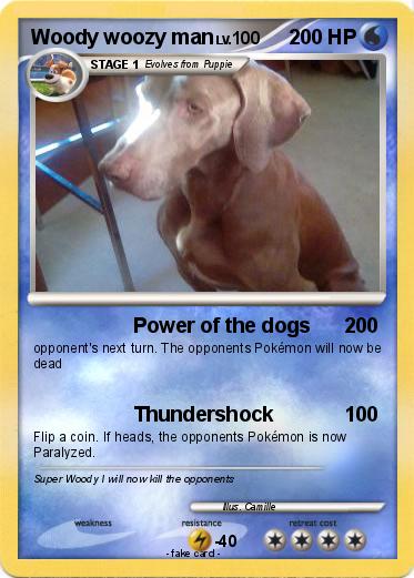 Pokemon Woody woozy man