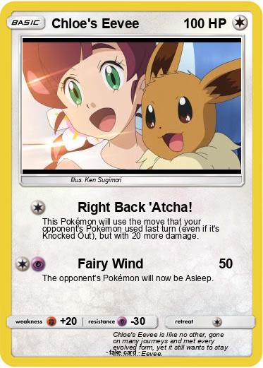 Pokemon Chloe's Eevee