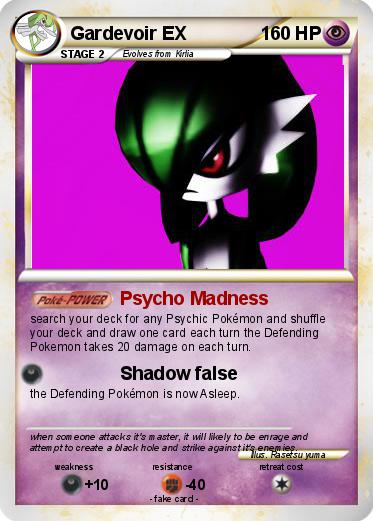 Pokemon Gardevoir EX
