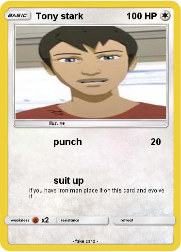 Pokemon Tony stark