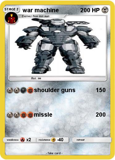 Pokemon war machine