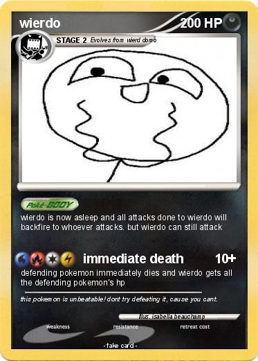 Pokemon wierdo