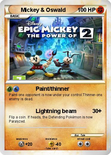 Pokemon Mickey & Oswald