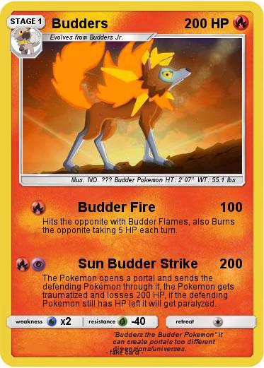 Pokemon Budders