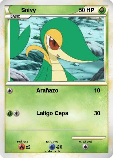 Pokemon Snivy