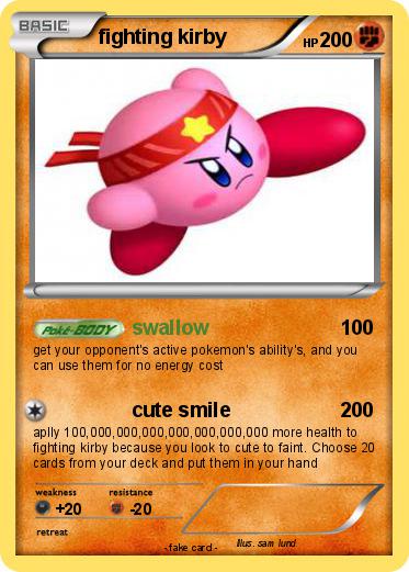 Pokemon fighting kirby