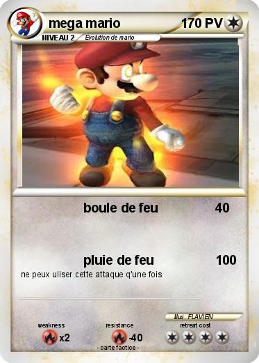 Pokemon mega mario