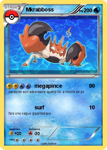 Pokemon Mkrabboss
