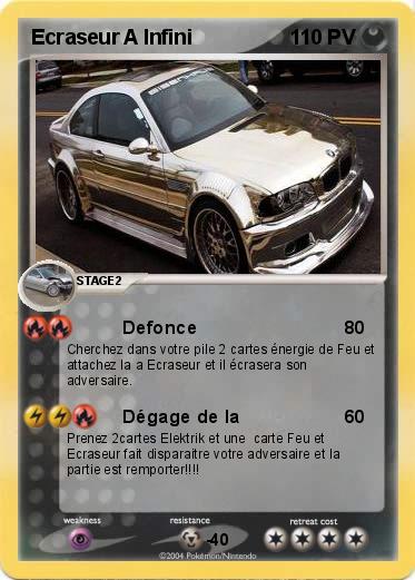 Pokemon Ecraseur A Infini