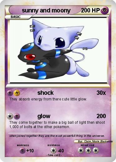 Pokemon sunny and moony