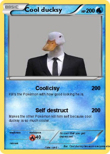 Pokemon Cool ducksy