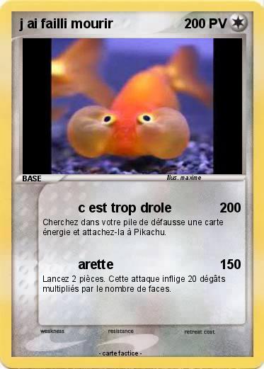 Pokemon j ai failli mourir