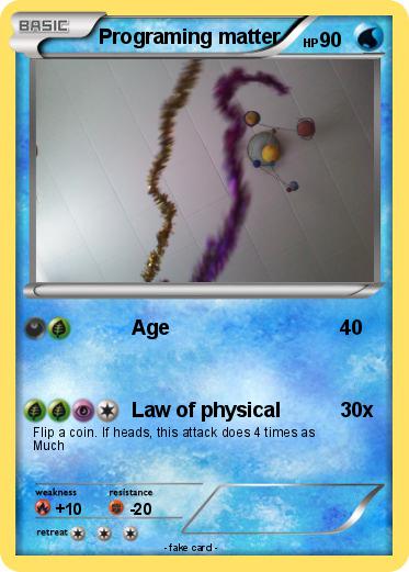 Pokemon Programing matter