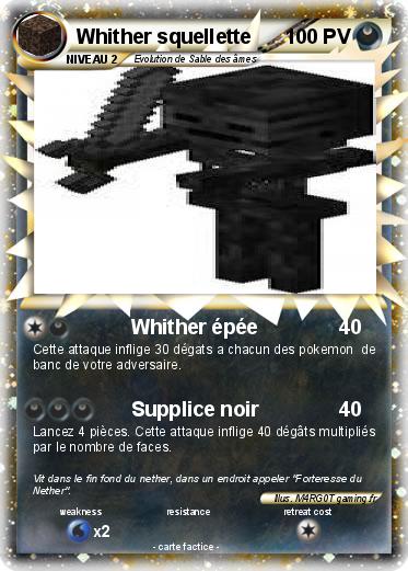 Pokemon Whither squellette