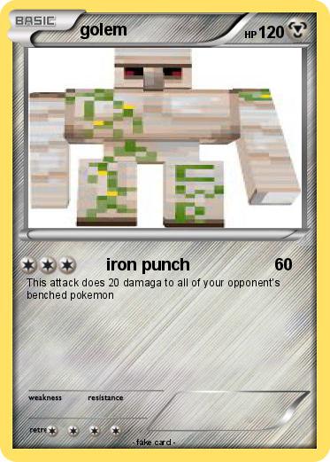 Pokemon golem