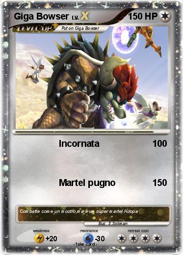 Pokemon Giga Bowser
