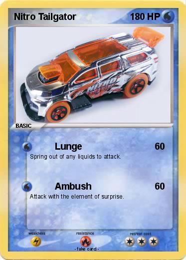Pokemon Nitro Tailgator