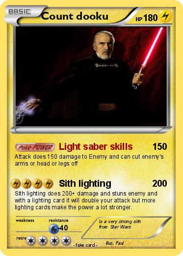 Pokemon Count dooku