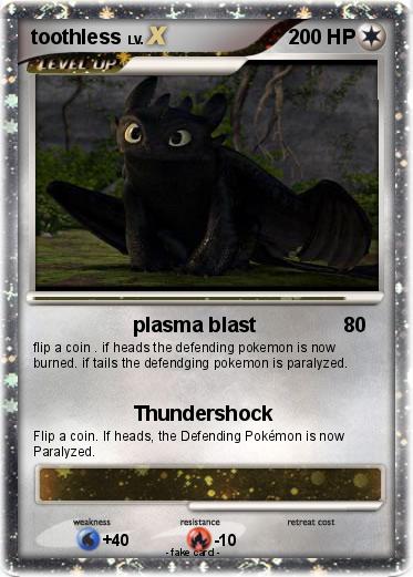 Pokemon toothless