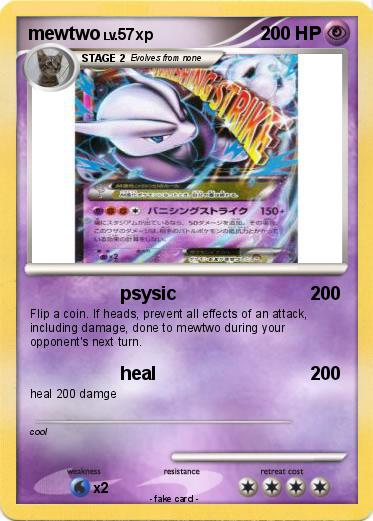 Pokemon mewtwo