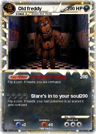 Pokemon Old freddy