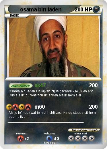 Pokemon osama bin laden