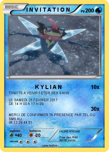 Pokemon I N V I T A T I O N