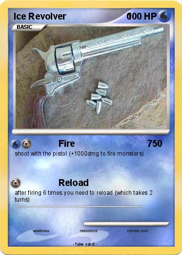 Pokemon Ice Revolver                        0