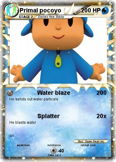 Pokemon Primal pocoyo
