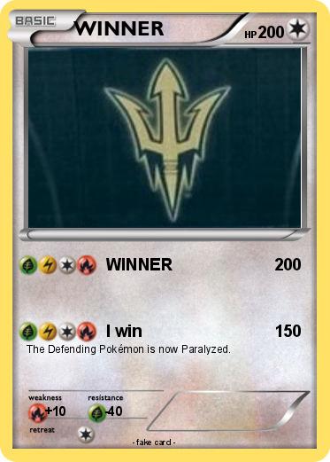 Pokemon WINNER