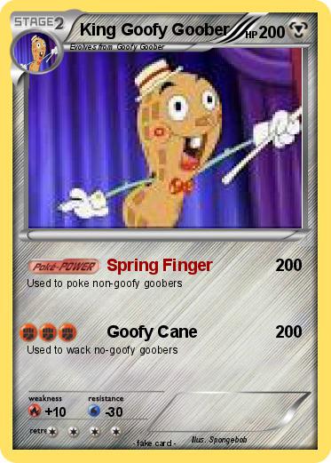 Pokemon King Goofy Goober