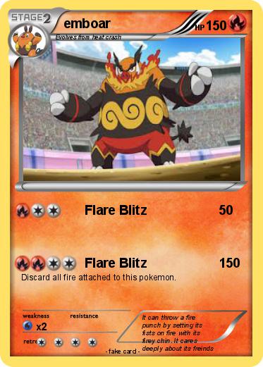 Pokemon emboar