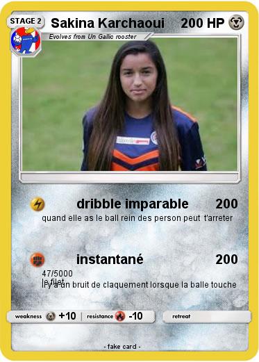 Pokemon Sakina Karchaoui